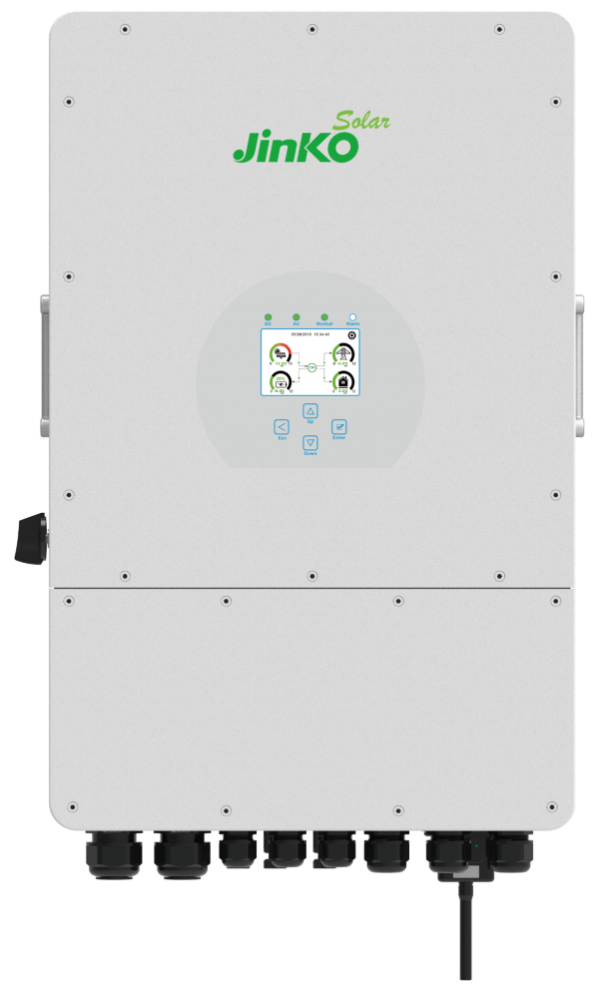 Jinko Solar JKS-8H-EI, 3F, 10-Year, incl. Chint meter